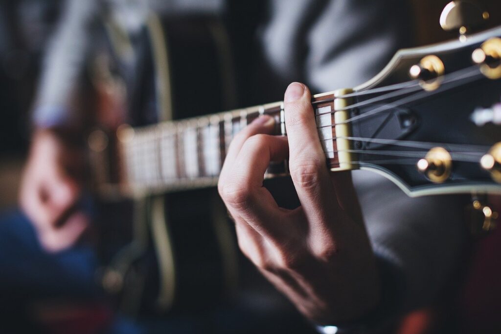 people, chord, guitar
