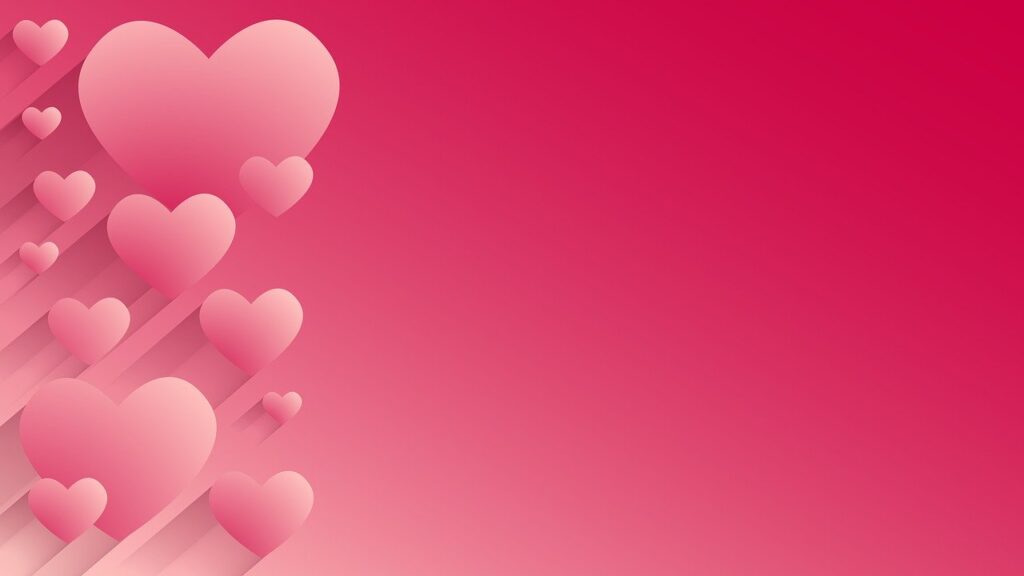 background, hearts, valentine's