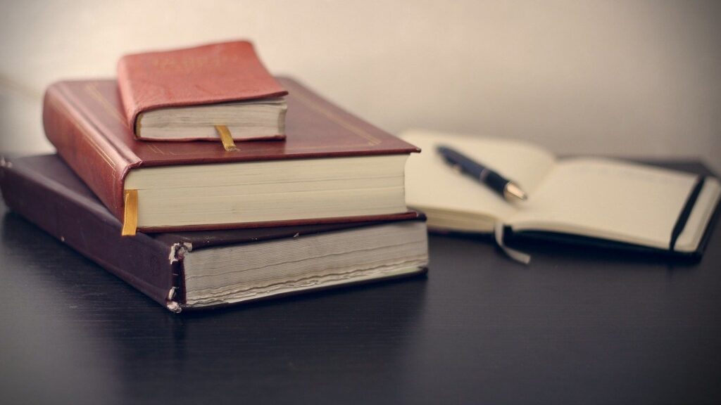 books, stack, read